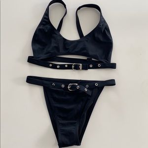 Fashion Nova buckle bikini